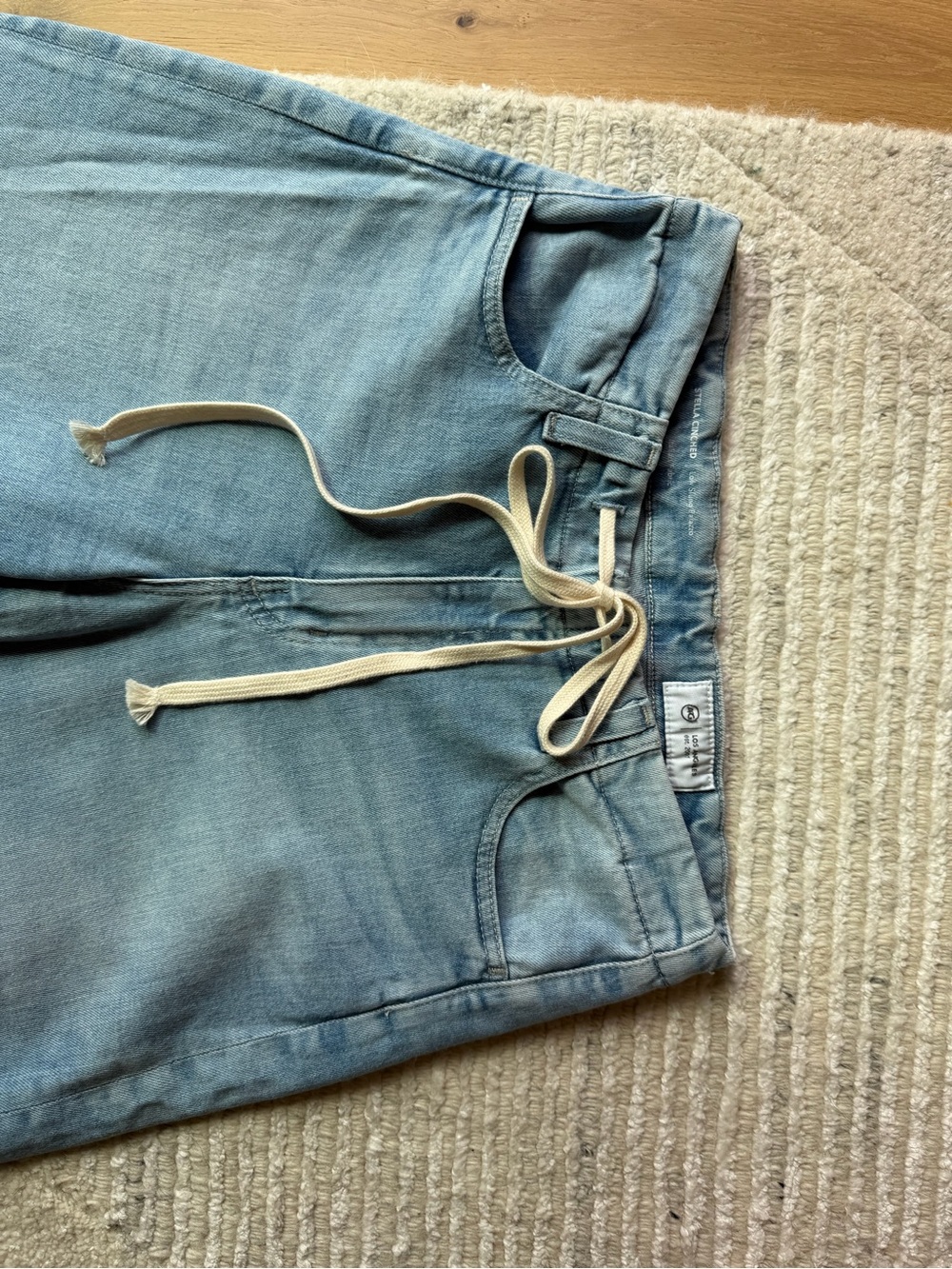 AG Stella Cinched | Low Slung Palazzo Jeans